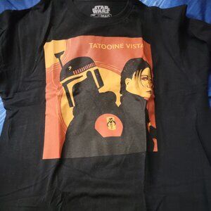 Boba fett fennec sand star wars tee